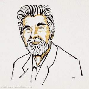Illustration: Ein Porträt des Nobelpreisträgers Prof. Dr. Klaus Hasselmann